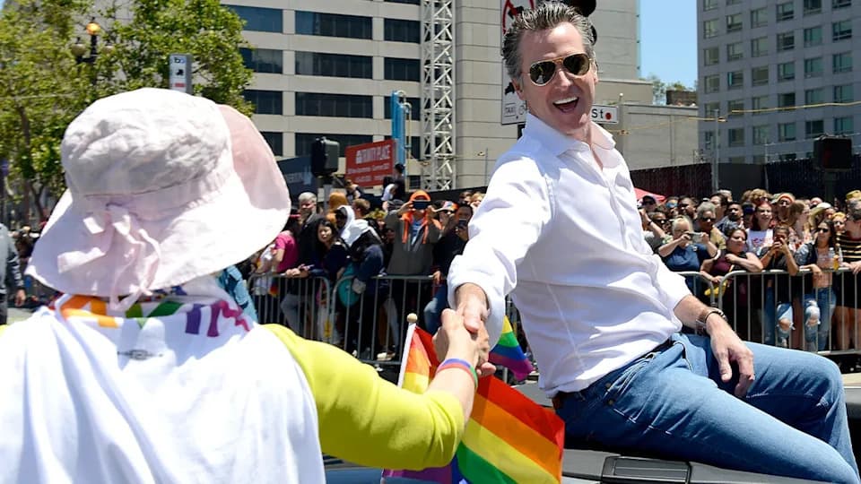 Newsom Press Office’s Grindr Jabs Spark Accusations Of Homophobia