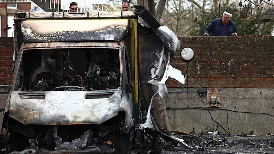 Three Charged After Arson Destroys Jewish Community Ambulances in North London