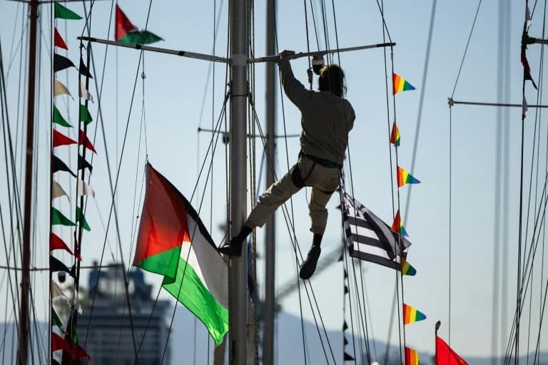 French Sailboats Depart Marseille to Join International Gaza Aid Flotilla