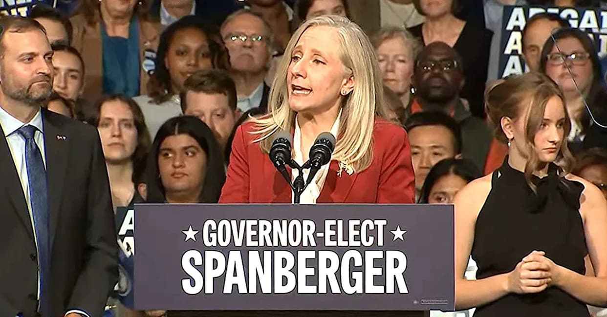 ‘Disturbing’: Larry Sabato Warns After Gov. Abigail Spanberger’s Approval Falls to +1 in New Poll