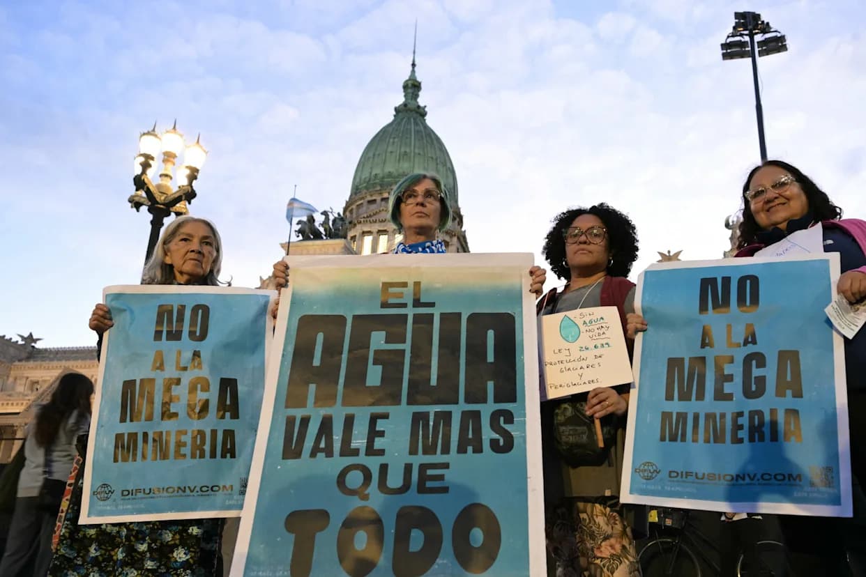 Argentina's Lower House Approves Mining In Glacial Regions, Sparking Mass Protests
