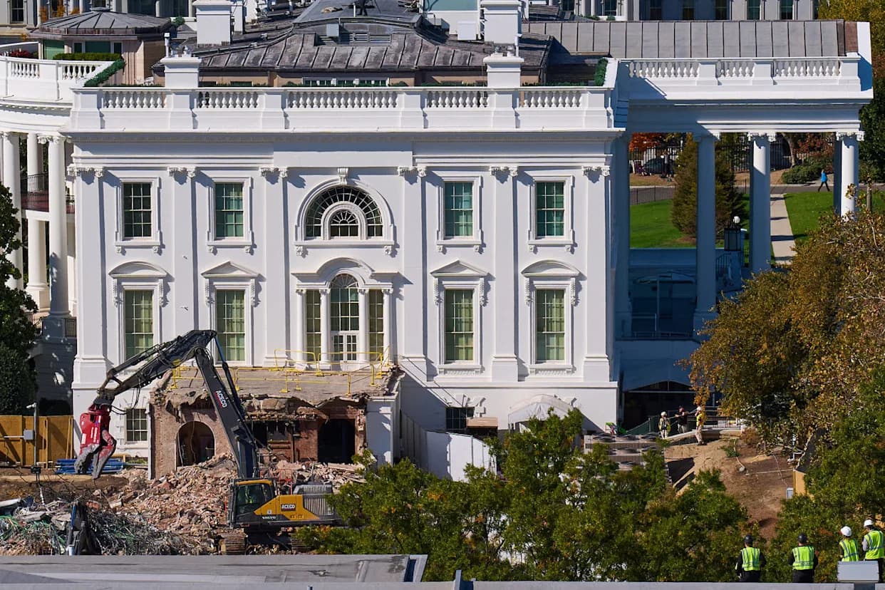 White House Tells D.C. Appeals Court $400M East Wing Ballroom Is 'Vital' to Trump Family Safety and National Security