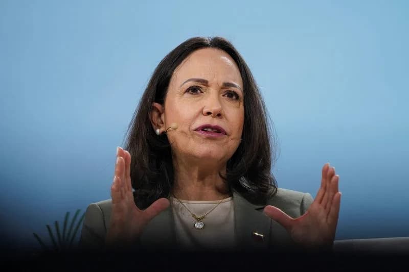 Macron To Meet Exiled Venezuelan Opposition Leader Maria Corina Machado; Agenda Not Disclosed
