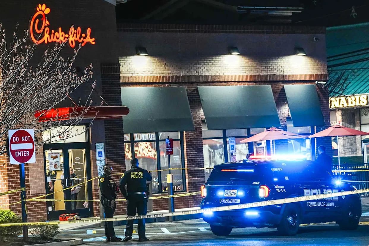 Suspects Remain at Large After Deadly Shooting at New Jersey Chick‑fil‑A; One Killed, Six Injured