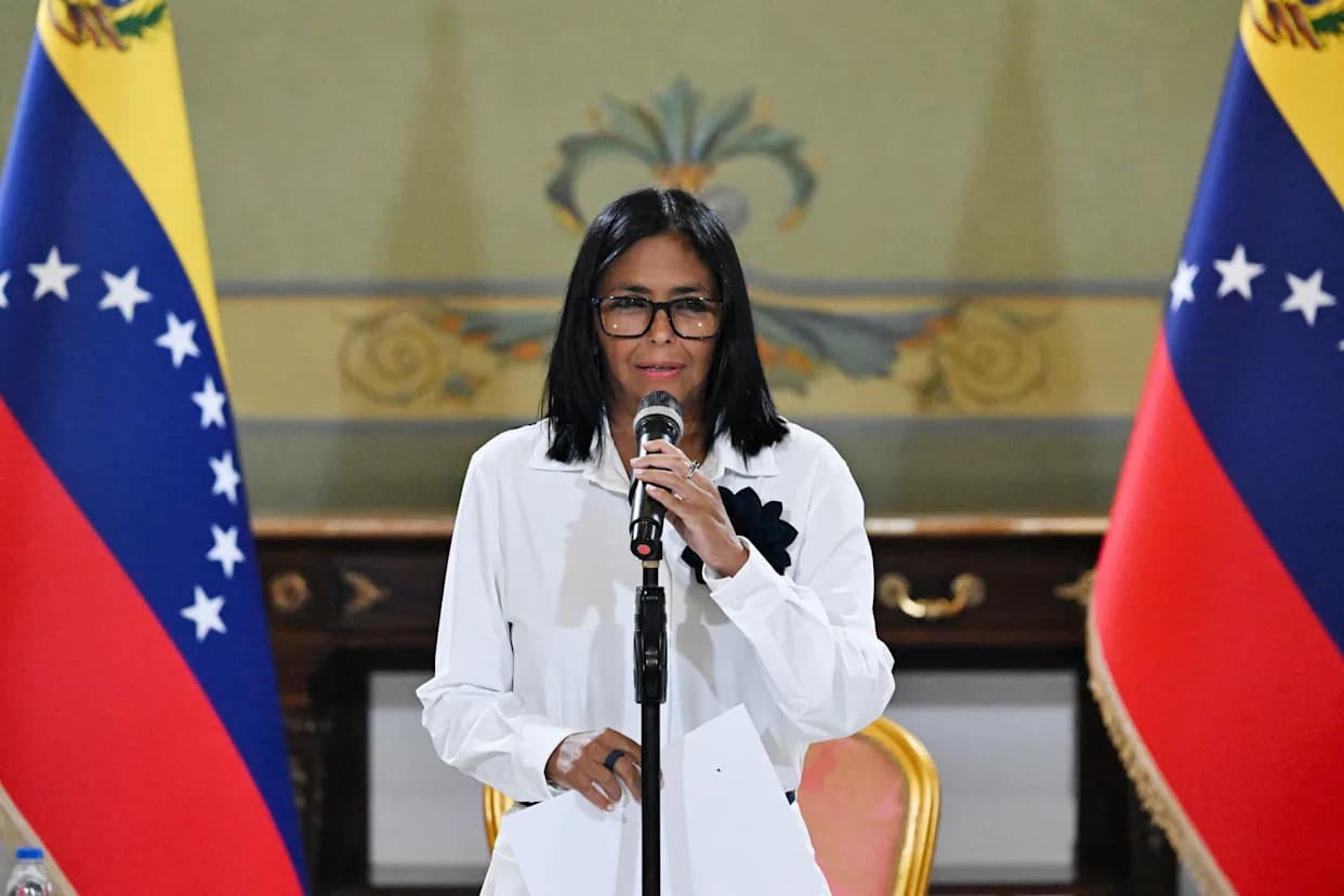 Delcy Rodriguez Urges US To Fully Lift Sanctions as Washington Grants Limited Relief