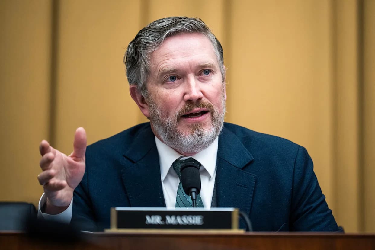 Massie Stakes His Independent Brand Against Trump-Backed Challenger in Kentucky Primary