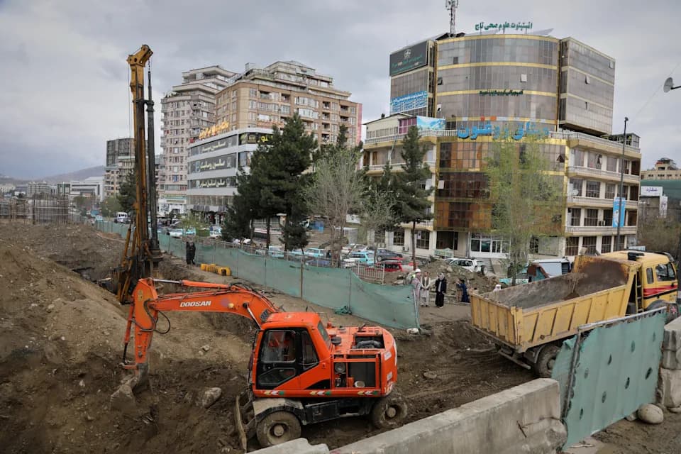 Kabul’s Rapid Road-Building Displaces Homes — Even Exhuming Centuries-Old Graves