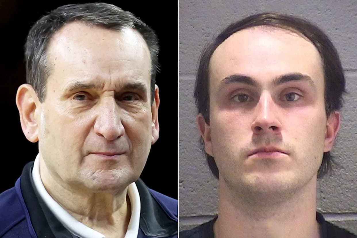 Coach Mike Krzyzewski's Grandson Charged With DWI After Fatal Durham Crash That Killed 15-Year-Old