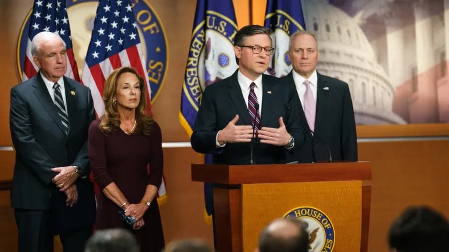 House GOP To Brief Reporters As DHS Funding Fight Continues And Iran Tensions Near 60 Days