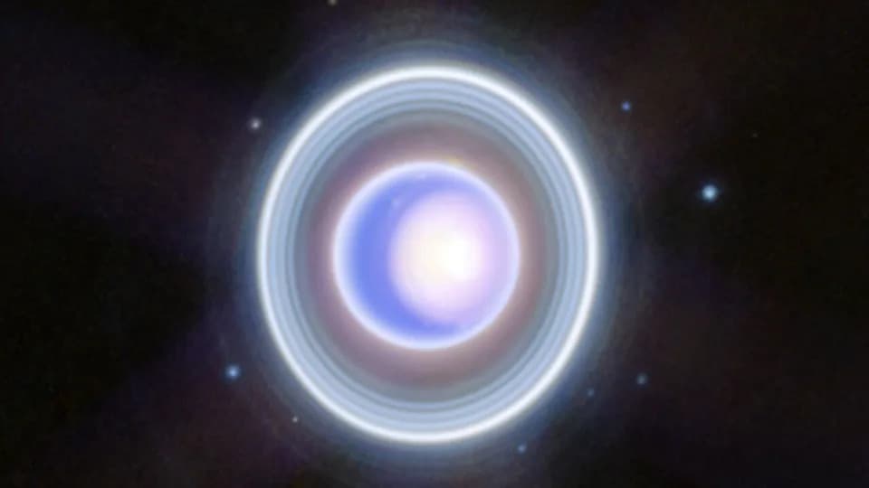 Mysterious Rings of Uranus Point to Hidden Small Moons — New Webb, Hubble and Keck Data Reveal Contrasting Origins