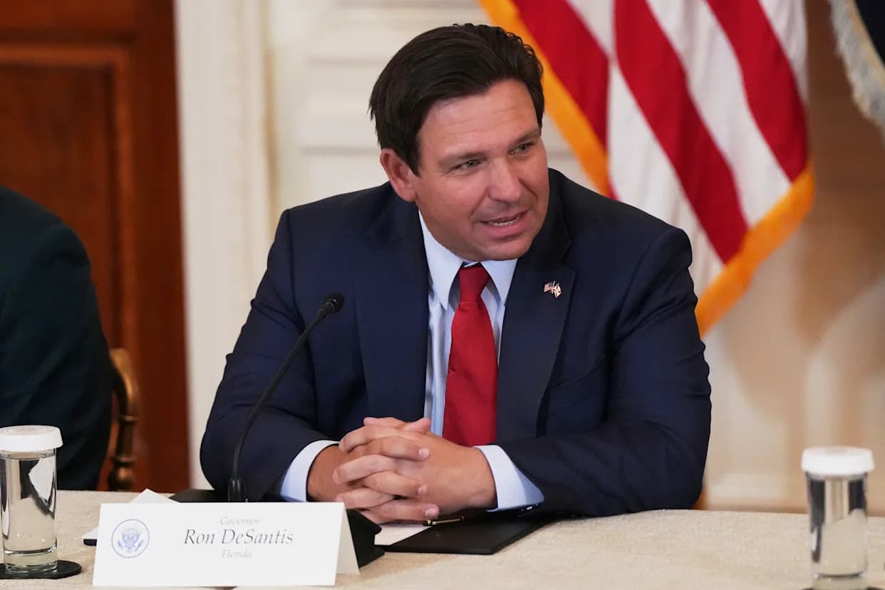 Florida Bans Local DEI Funding After DeSantis Says White Men Are 'Disfavored'