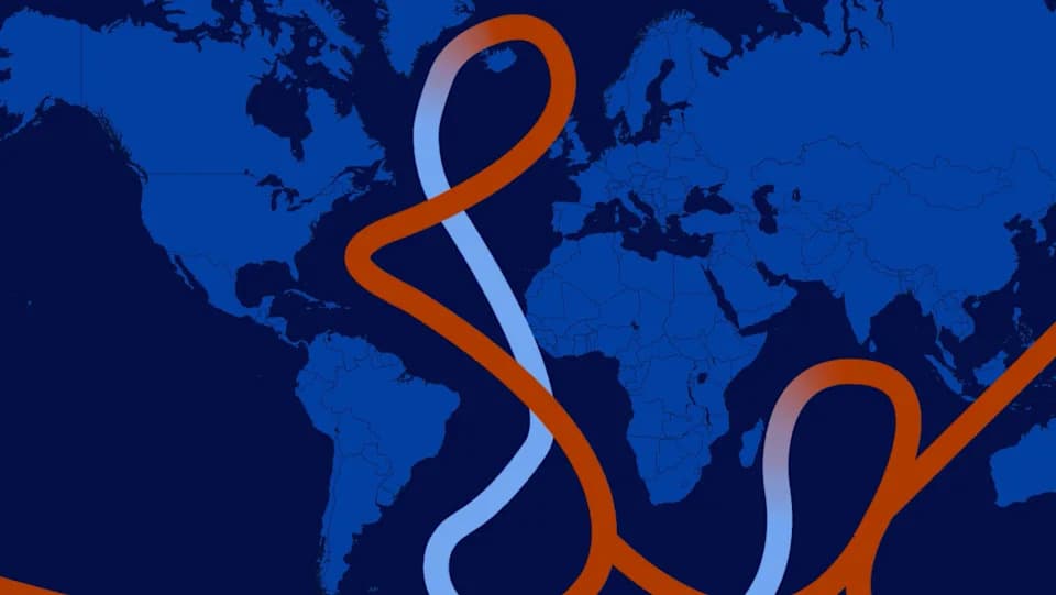 New Study: Atlantic 'Conveyor' Could Slow Up to 50% by 2100, Raising Risk of Abrupt Global Weather Shifts