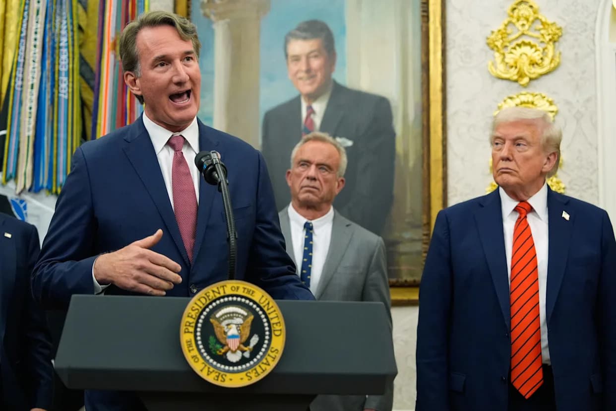 White House Faults Youngkin After Virginia Redistricting Setback That Could Shift House Seats