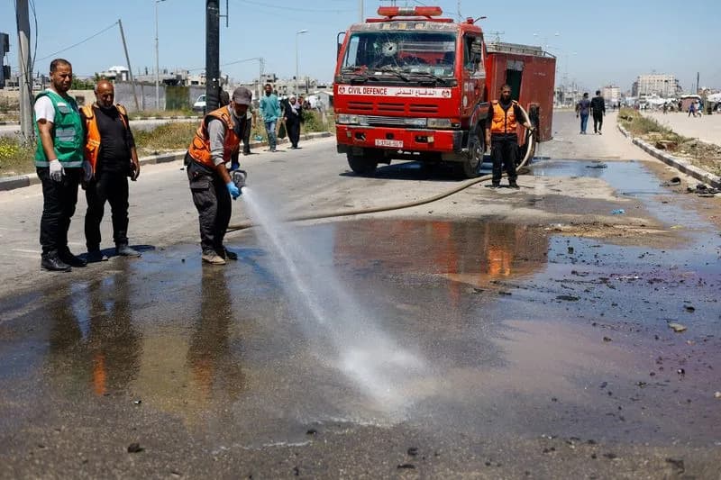 From Rubble to Roads: Palestinians Rebuild Gaza Streets as U.S. Reconstruction Plan Falters