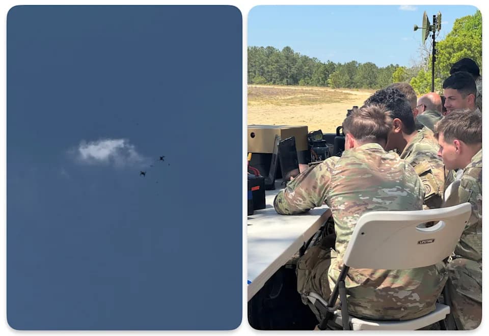82nd Airborne Trains With Bumblebee Interceptors to Hone Drone‑On‑Drone Tactics