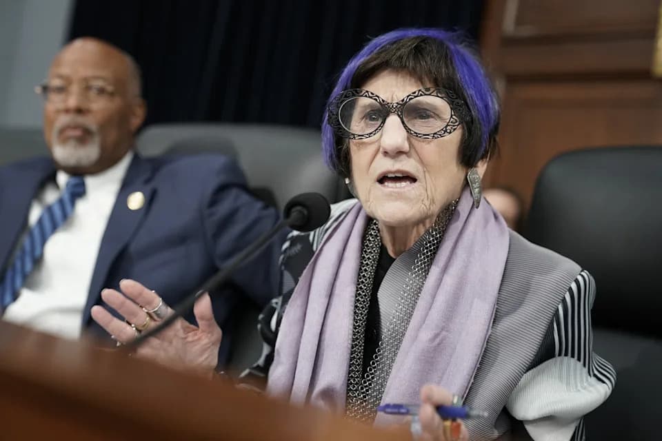 White House X Account Mocks Rep. Rosa DeLauro’s Appearance After Heated Hearing Clip