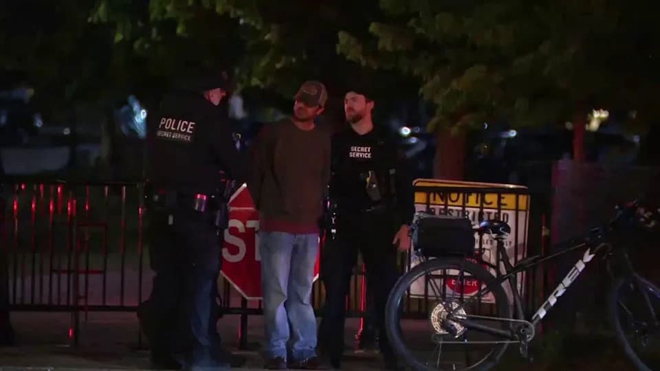 Secret Service Arrests Suspect After Barrier Breach Near White House During King Charles' Visit