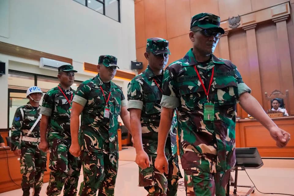 Military Trial Opens in Jakarta Over Acid Attack on Human Rights Activist