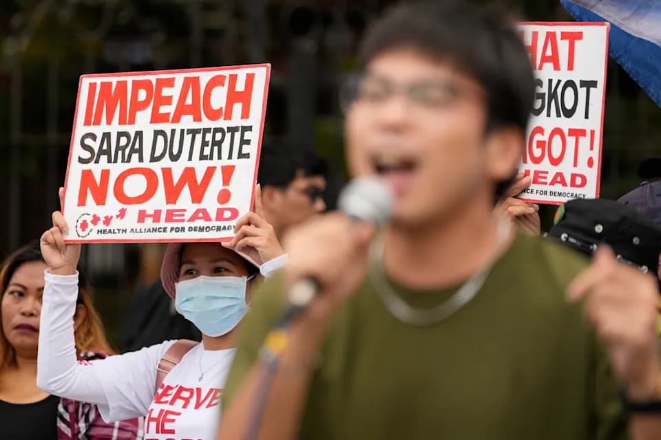 Philippine Justice Committee Finds Probable Cause To Impeach Vice President Sara Duterte
