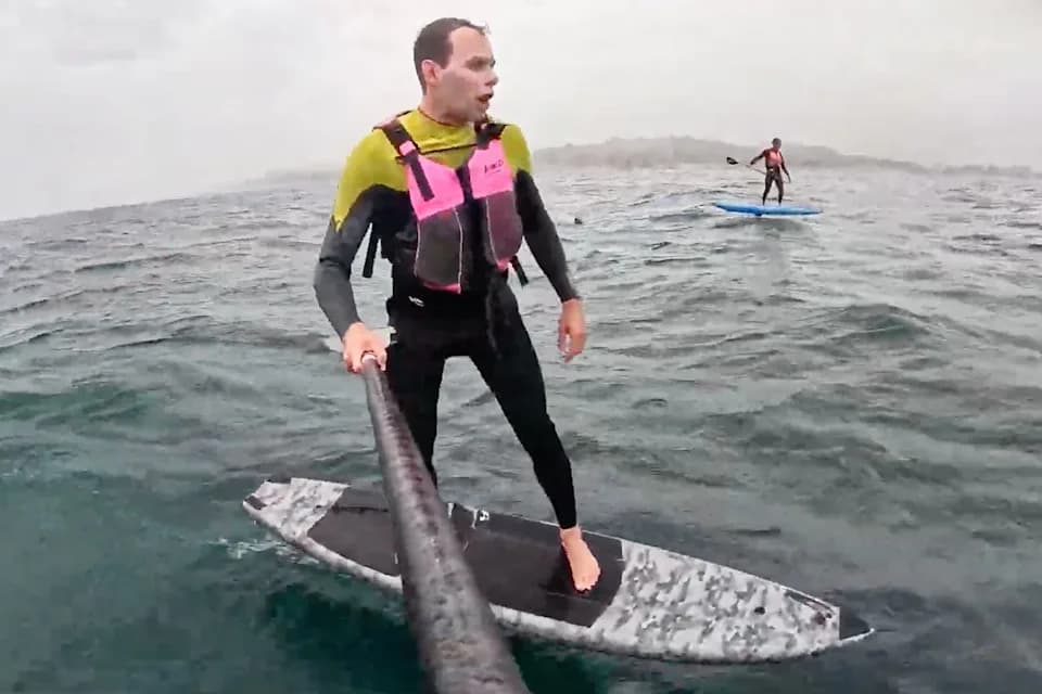 California Hydrofoil Surfer Says 'Relentless' Great White Trailed Him for 10 Minutes — He Completed a 12‑Mile Ride
