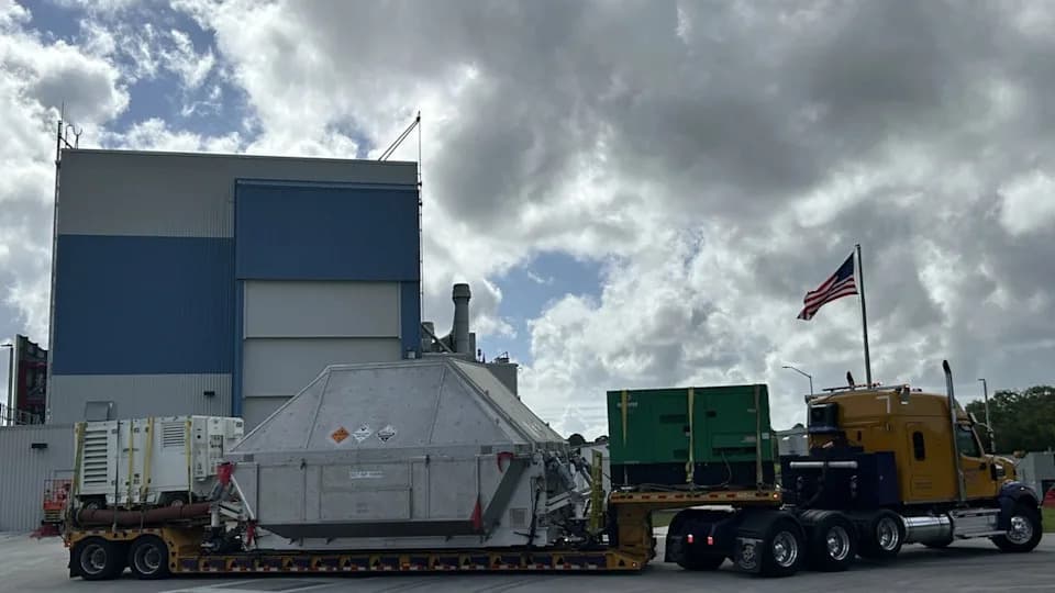 Welcome Home, Integrity: Artemis 2’s Orion Capsule Returns to Kennedy Space Center After Historic Moon Flight