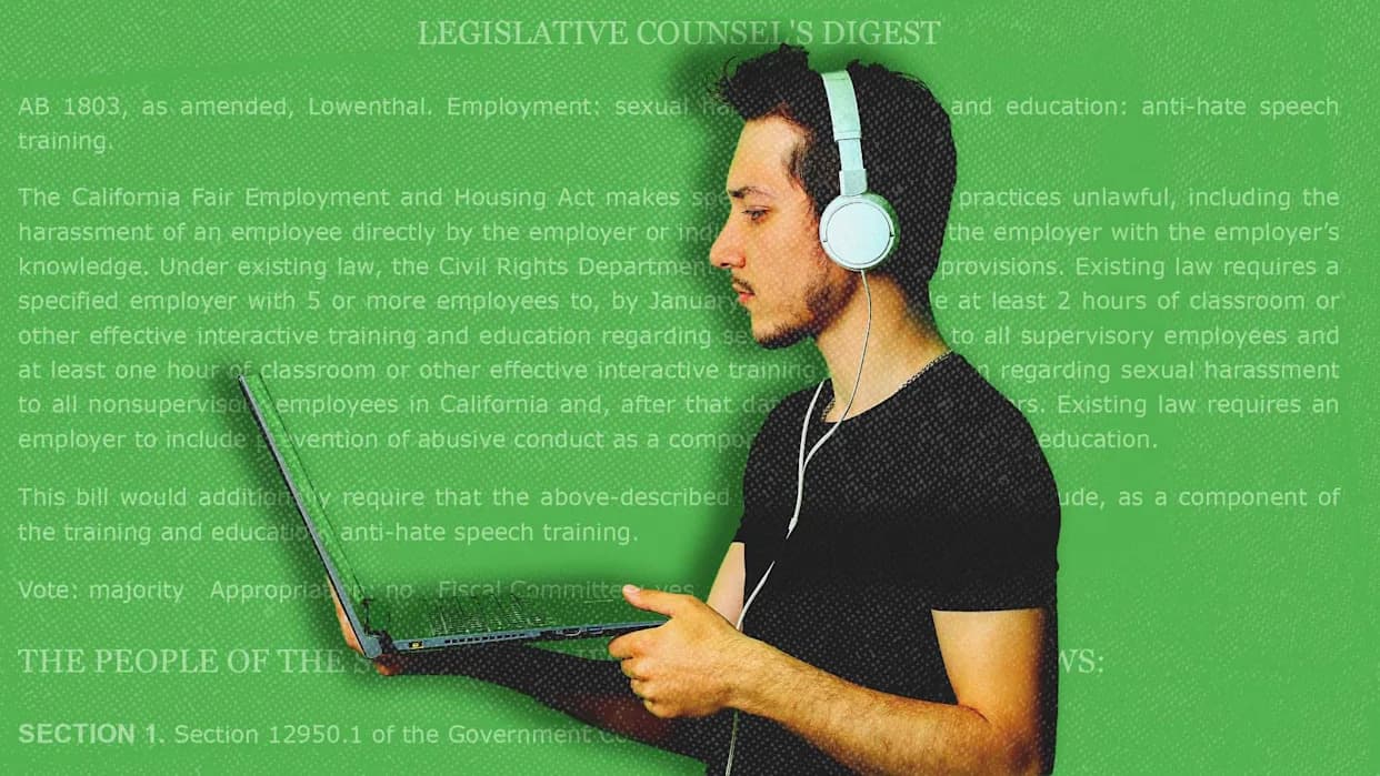 California Bill Would Add 'Anti–Hate Speech' To Mandatory Workplace Training — Without Defining It