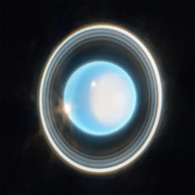 Study Solves Mystery of Uranus’s Two Outer Rings — Origins Traced to Mab and Hidden Parent Bodies