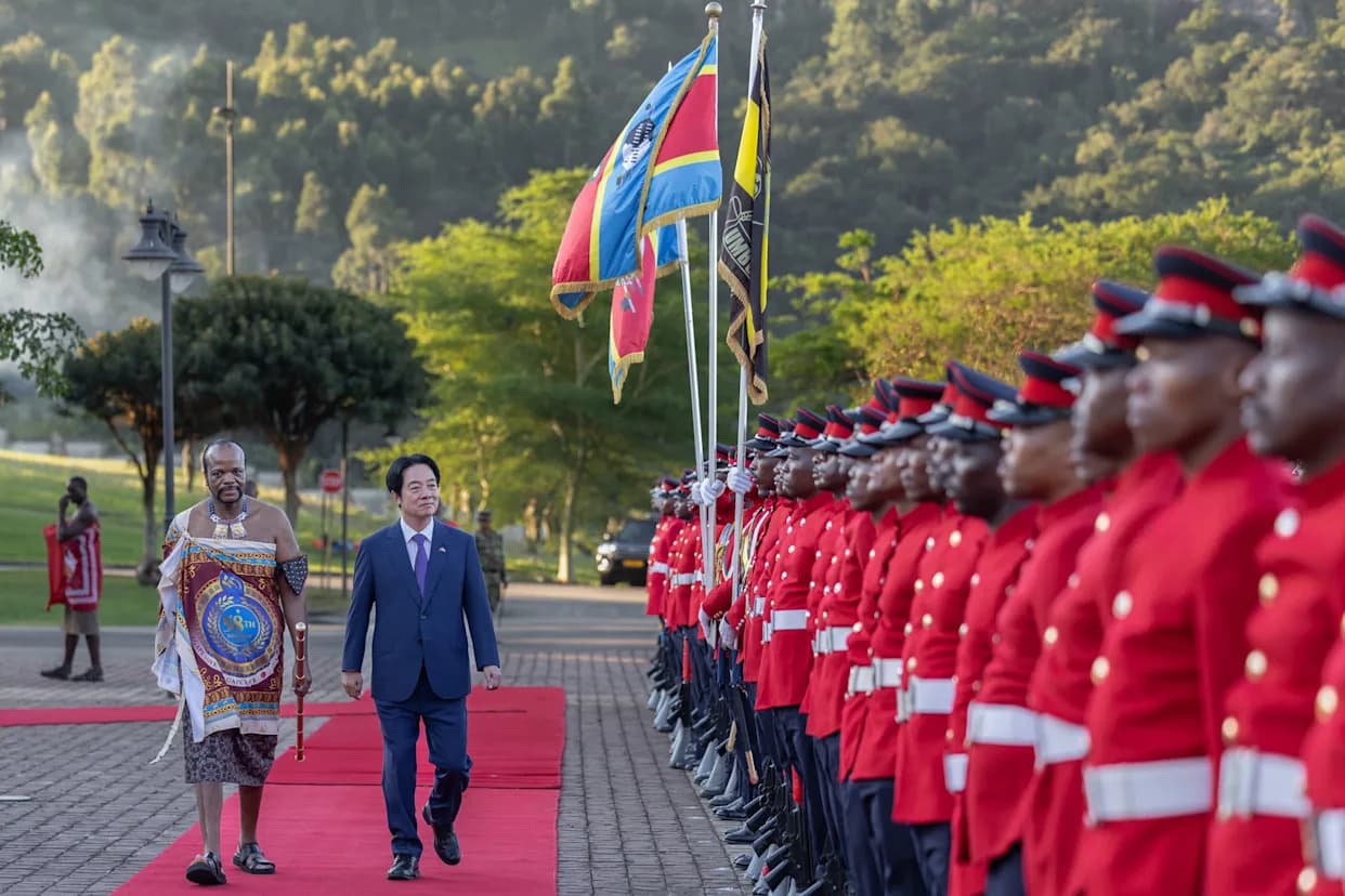 Why Lai Ching-te’s 'Arrive Then Announce' Visit to Eswatini Escalated Tensions With Beijing