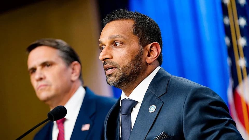 Kash Patel Says Locked, Unmarked FBI Room Held 'Burn Bags' of Russiagate Documents