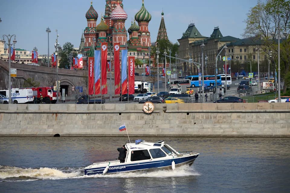 Russia Says It Shot Down 347 Ukrainian Drones Overnight as Victory Day Security Tightens