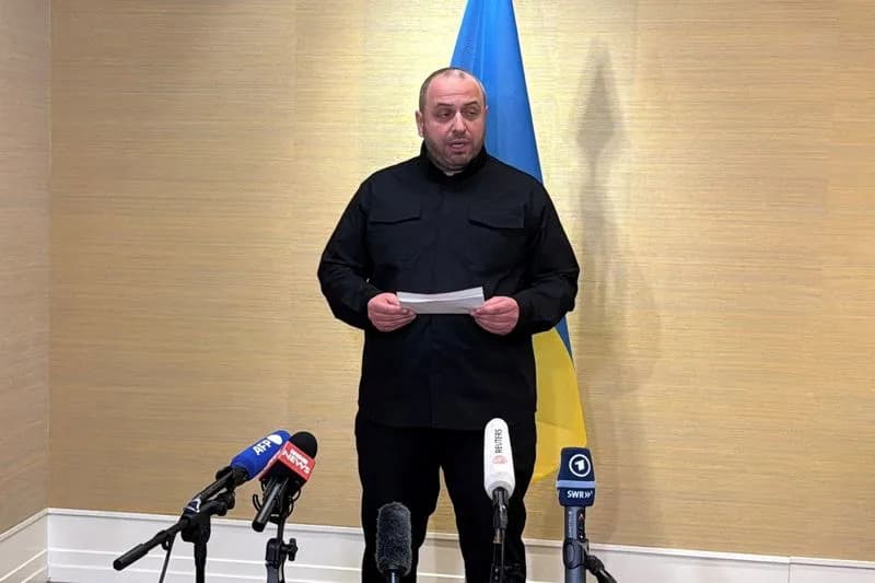 Ukraine’s Chief Peace Negotiator Rustem Umerov Arrives in Miami to Revive U.S.-Backed Talks
