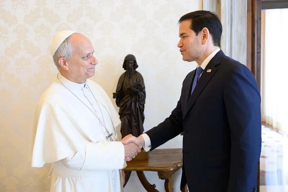 Rubio Meets Pope Leo XIV at the Vatican — Diplomatic Talks After Weeks Of Tension With Trump