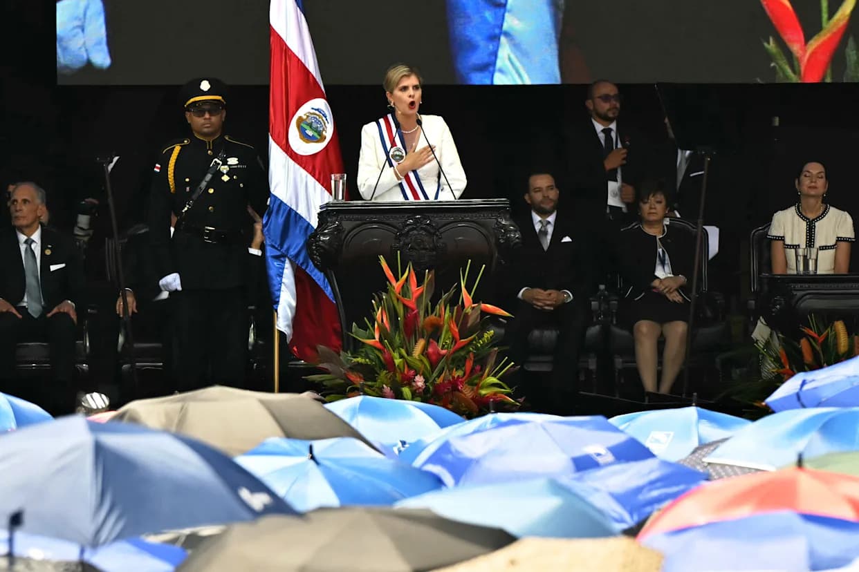Laura Fernandez Takes Office in Costa Rica, Vows Hard-Line Crackdown on Crime and Strong U.S. Ties