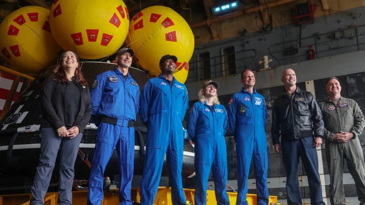 Inside Orion 'Integrity': Reid Wiseman Shares Rare Footage As Artemis II Recovery Team Opens Hatch