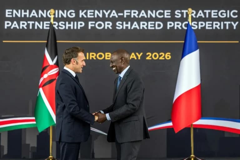 Macron Lands in Kenya to Reset Ties, Announces €700M Mombasa Port Deal and €1B+ in Investments