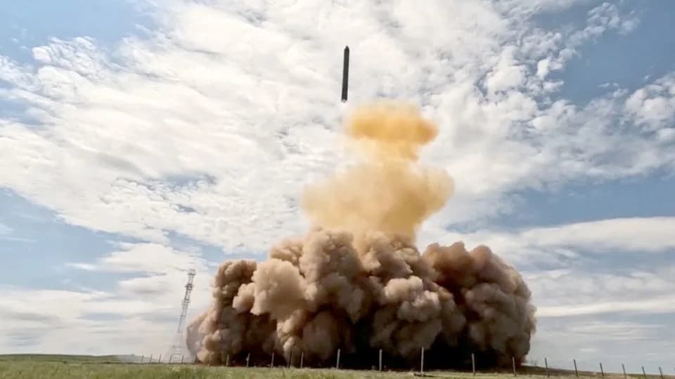 Putin Says Russia's 'Sarmat' ICBM Passed Test, Will Enter Combat Duty By Year-End