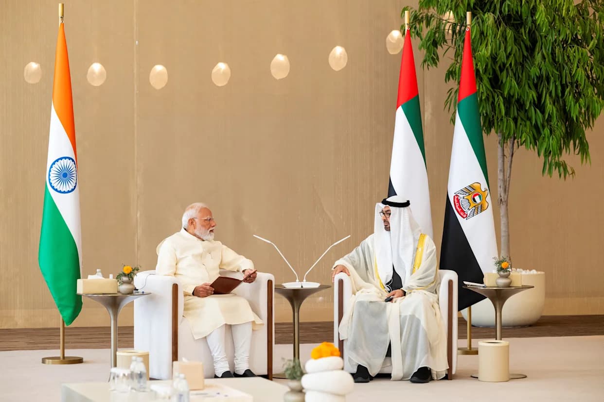 India and UAE Deepen Ties With Defence, Energy and Shipping Pacts Amid Iran-Focused Tensions