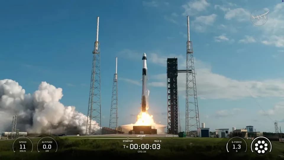 SpaceX Launches Cargo Dragon With 6,500 Pounds Of Supplies To ISS — First Cargo Dragon To Fly A Sixth Mission
