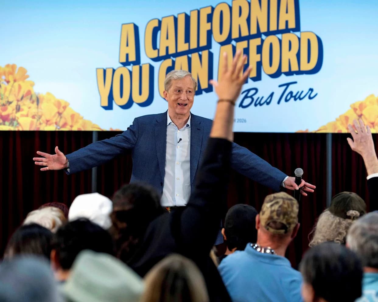 A Billionaire Who Says Billionaires Should Pay More: Tom Steyer’s Unusual Pitch in California