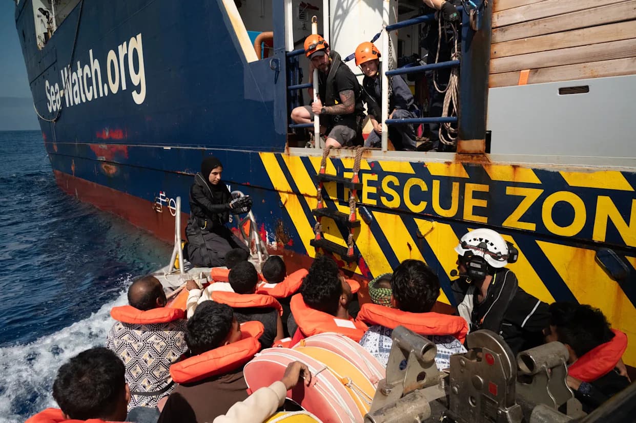 Rescue Ship Fired On Off Libya: Crew and Rescued Migrants Describe Harrowing Attack