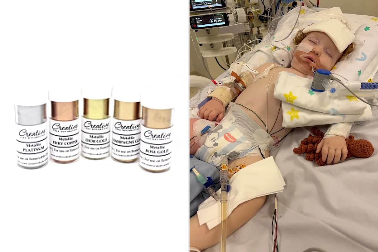 Urgent Recall: Metallic Cake-Decorating Dust Withdrawn After Toddler Hospitalised — ACCC Warns