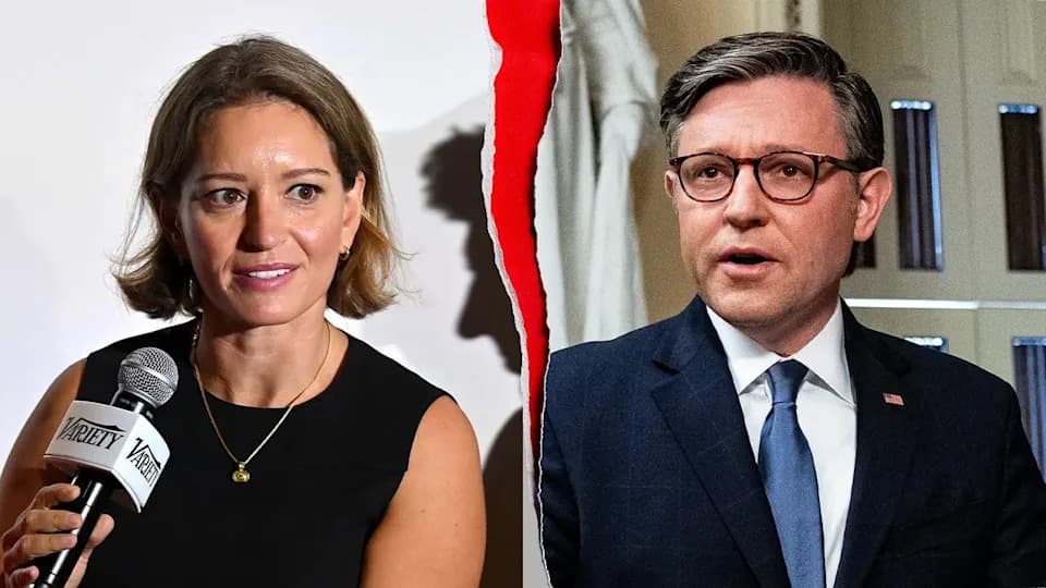 Katy Tur Criticized After Asking If Mike Johnson Puts 'God Over' the Declaration of Independence