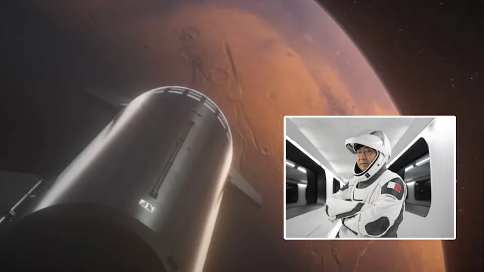 Cryptocurrency Billionaire Chun Wang Announces Private Starship Flyby Mission To Mars — No Date Set