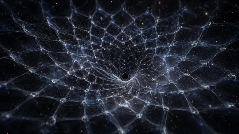 Spacetime Can Form a Tiny 'Crystal' That Tips Into a Microscopic Black Hole, New Formula Shows