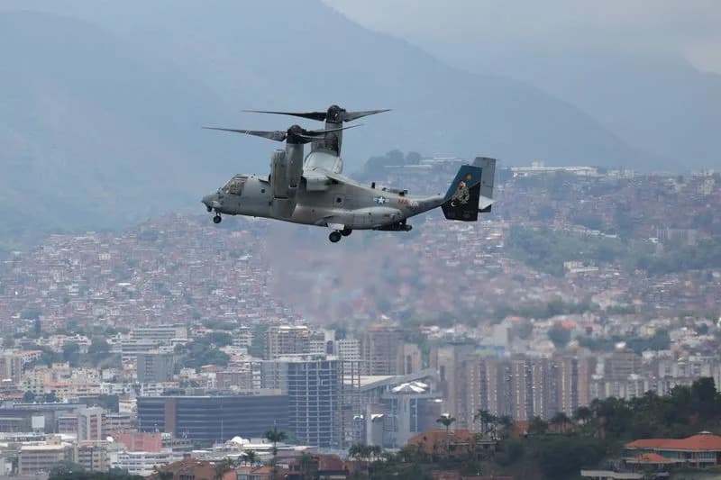 U.S. Military Conducts Evacuation Drill Over Caracas — First Exercise Since January Operation