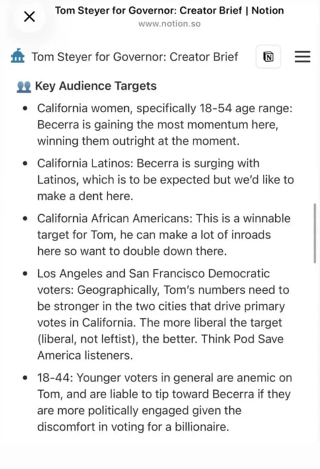 Secret Payments and Sponsored Posts: How Influencers Are Reshaping California’s Governor Race