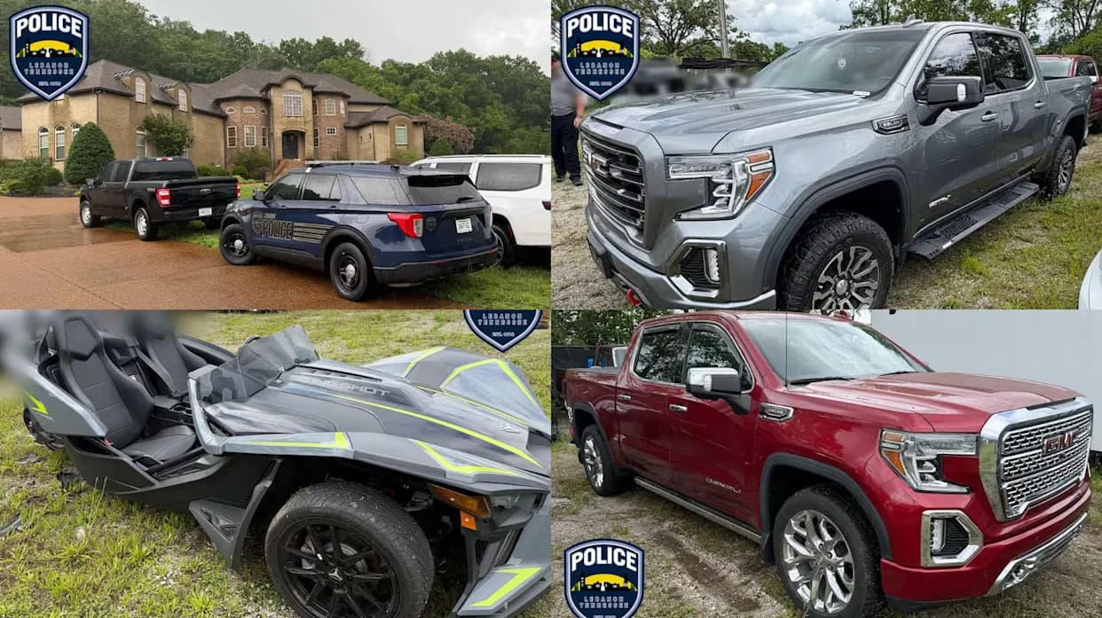 FBI-Led Raids Recover Stolen GMC Sierras and Polaris Slingshot in Expanding Tennessee VIN-Fraud Probe