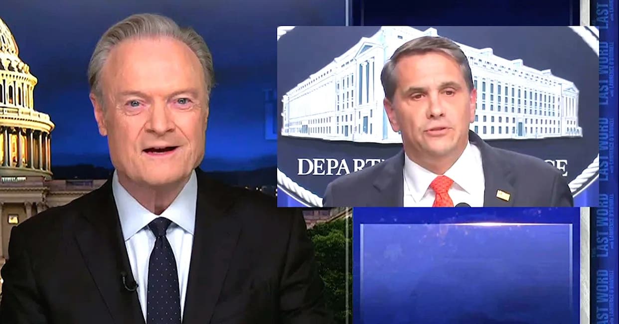 O'Donnell Mocks Trump Nominee Todd Blanche Over 'I Love You, Sir' Presser Moment