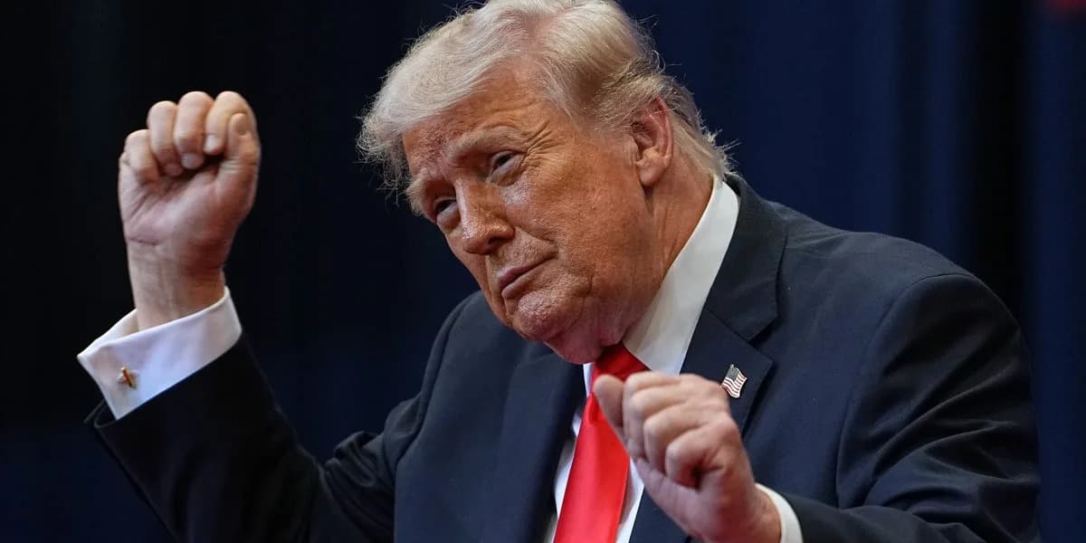 Trump Shares Surreal AI Music Video — One-Minute Song Repeats 'Trump' 45 Times