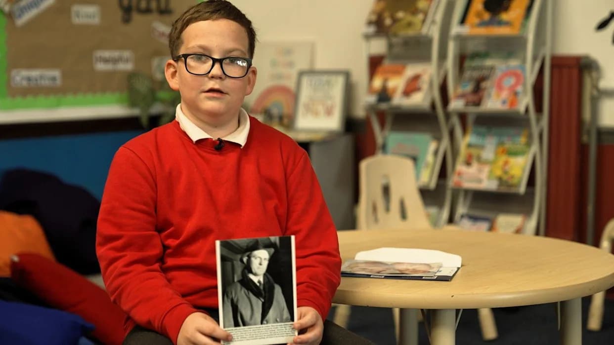 ‘My Great-Grandad Saved Your Life’ — Aberfan Survivor Recognises Rescuer’s Photo During School Visit